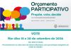Vota&ccedil;&atilde;o do or&ccedil;amento participativo municipal de 2026