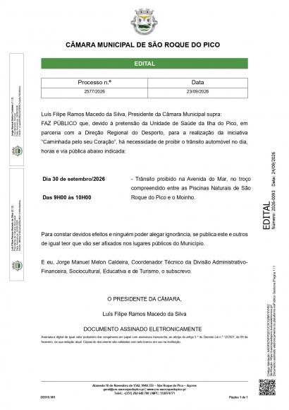 "Caminhada pelo Cora&ccedil;&atilde;o"
