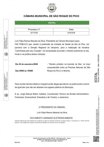 "Caminhada pelo Cora&ccedil;&atilde;o"